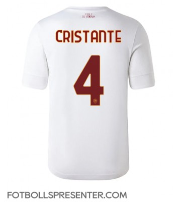 AS Roma Bryan Cristante #4 Borta Matchtröja 2022-23 Kortärmad